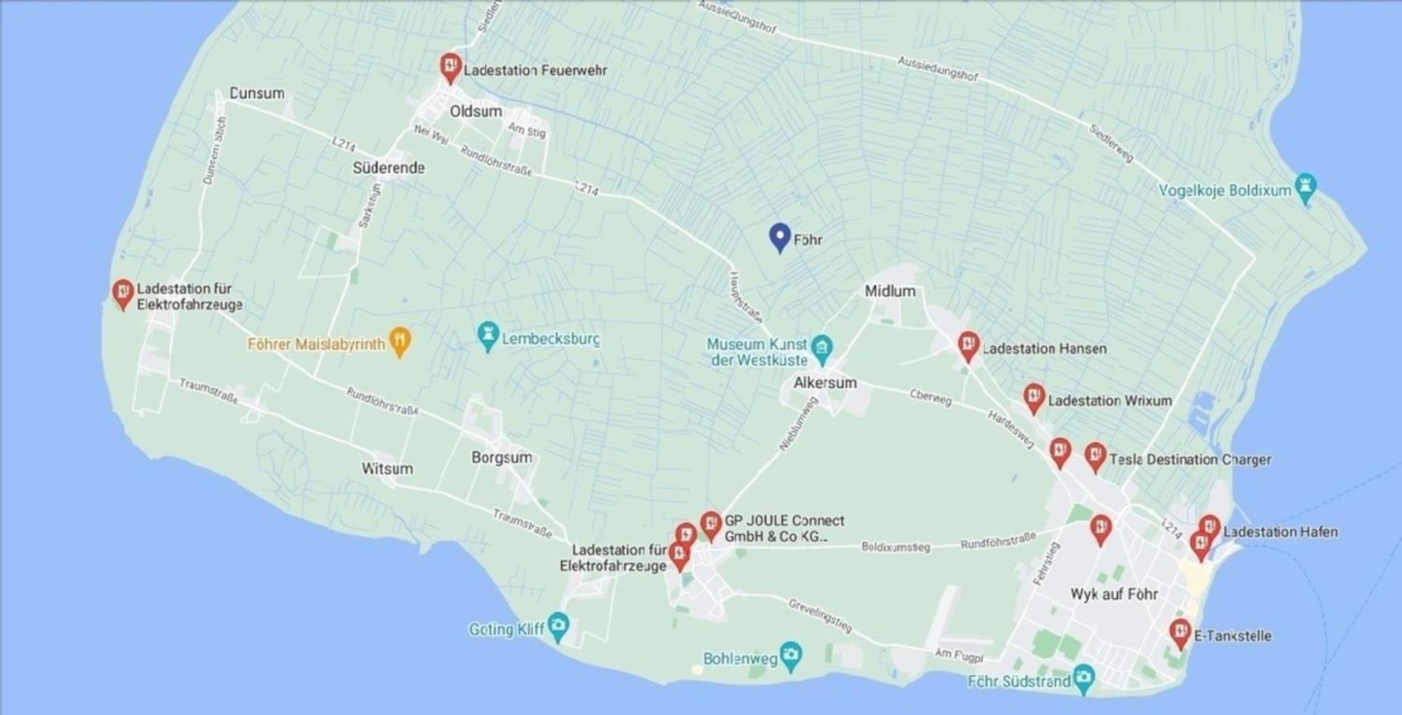 Pension Hilligenlei Zi 08 Dz Wyk auf Fohr Bagian luar foto